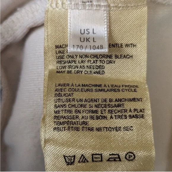 Pilcro Chrissy Striped Layered Babydoll Tank Top Size Large - Picture 8 of 8